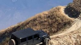 Jeep Wrangler - stratený v Kalifornii