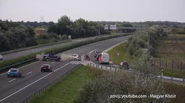 Video: Maďar odbočil na diaľnici do protismeru. Nehoda bola neodvratná 