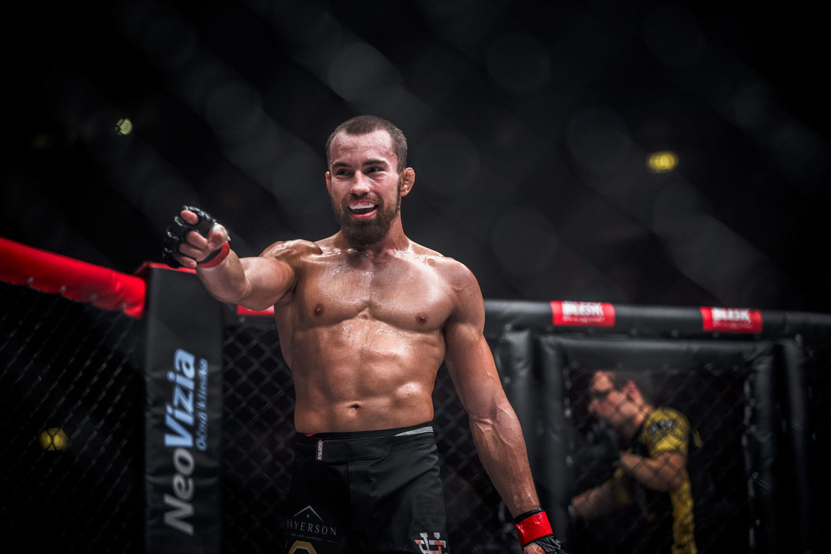 Slovenský bojovník MMA Ľudovít Klein.