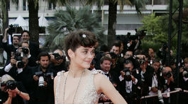 Herečka Marion Cotillard na filmovom festivale v Cannes v roku 2007.