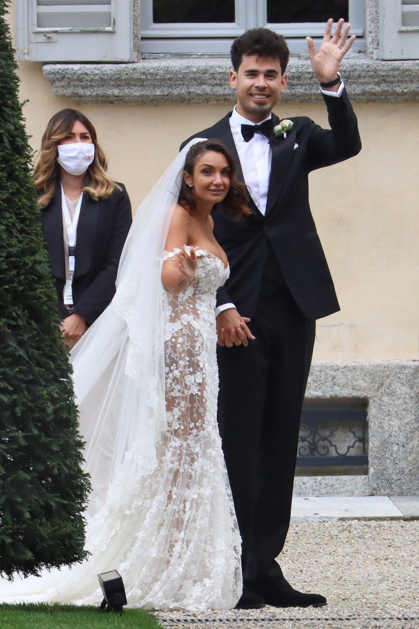 Elettra Lamborghini a holandský dídžej Nick Van...