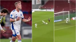 Groteska (minimálne) roka. Dvaja hráči sa zrazili, tretí dorazil loptu do vlastnej siete