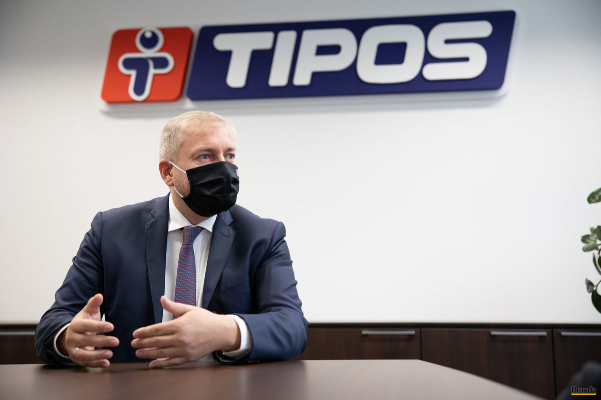 Generálny riaditeľ spoločnosti Tipos Marek Kaňka.