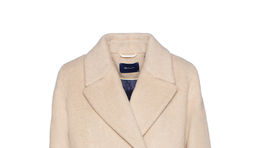 Dámsky vlnený kabát s vdvojradovým zapínaním Gant, info o cene v predaji. 