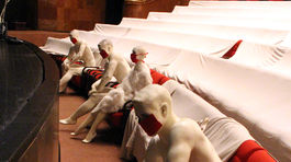 Divadlo A. Bagara zaplnilo hľadisko. Figurínami