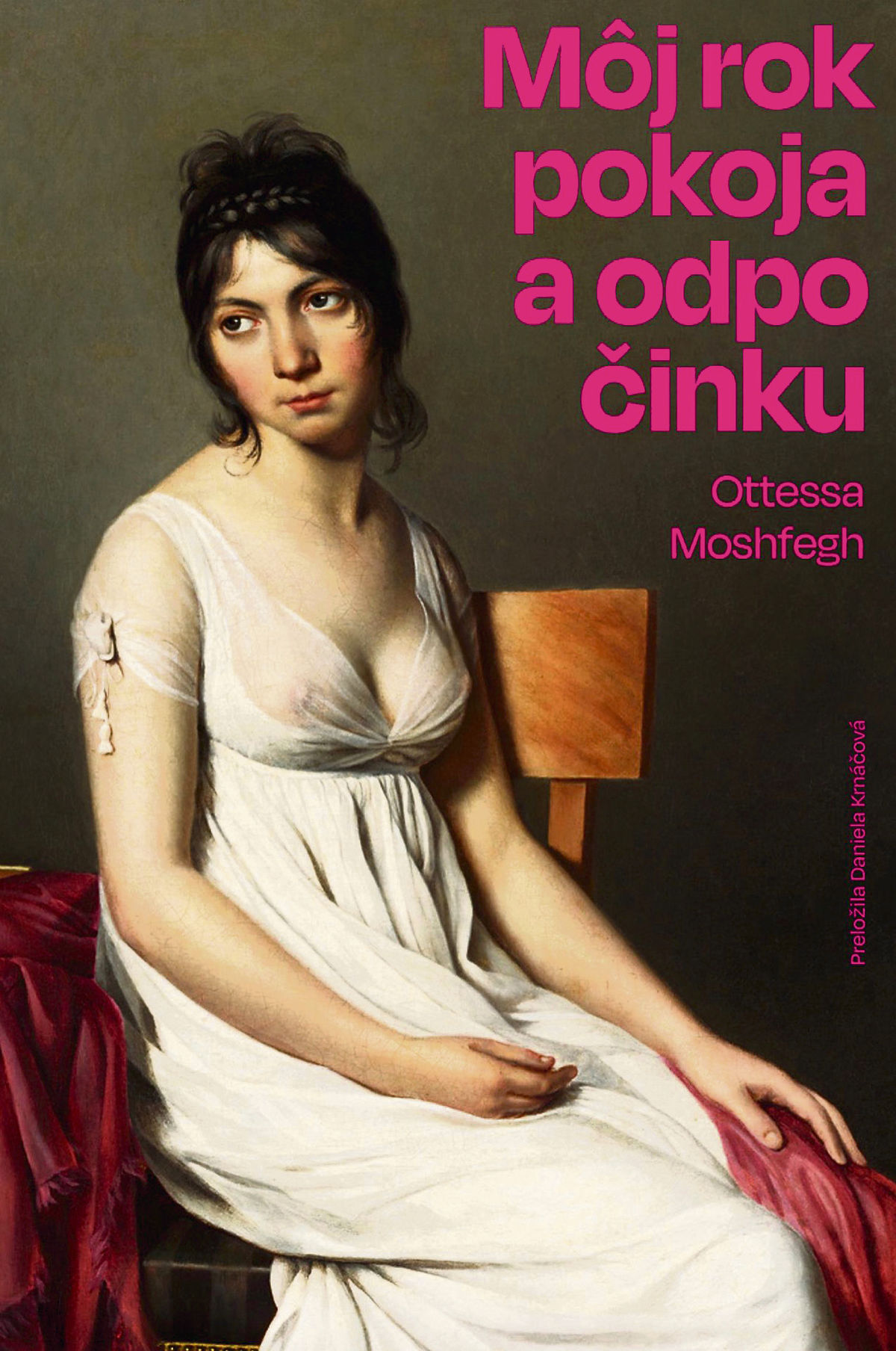 Môj rok pokoja a odpočinku - obal knihy.
