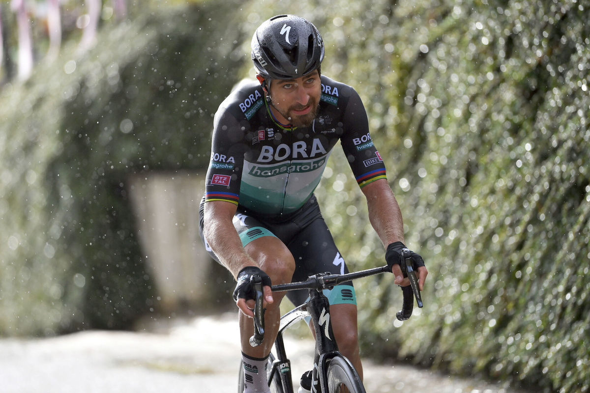 Peter Sagan počas 10. etapy Giro d'Italia...