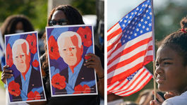 Biden v prieskume vedie pred Trumpom o rekordných 17 percent