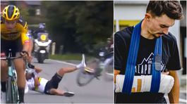 Expolicajtovi nakladajú za Alaphilippov pád: Hlboko ma to zasiahlo