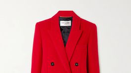 Dámsky kabát Saint Laurent, predáva sa za 3990 eur. 
