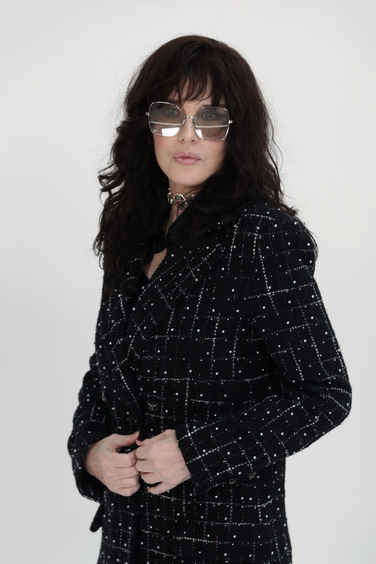 Francúzska herečka Isabelle Adjani pred...
