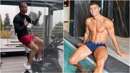 Po čom ženy túžia. Ronaldo ukázal tréning v karanténe