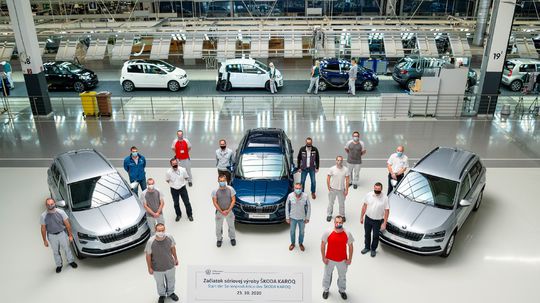 Škoda Karoq - výroba Bratislava 2020