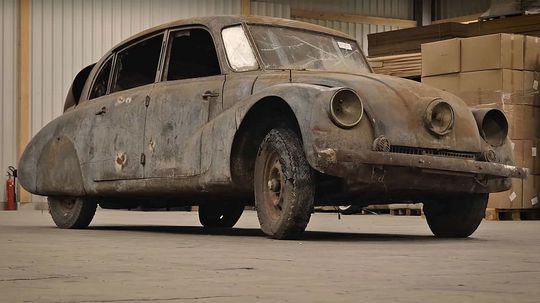 Tatra 87 - nález USA