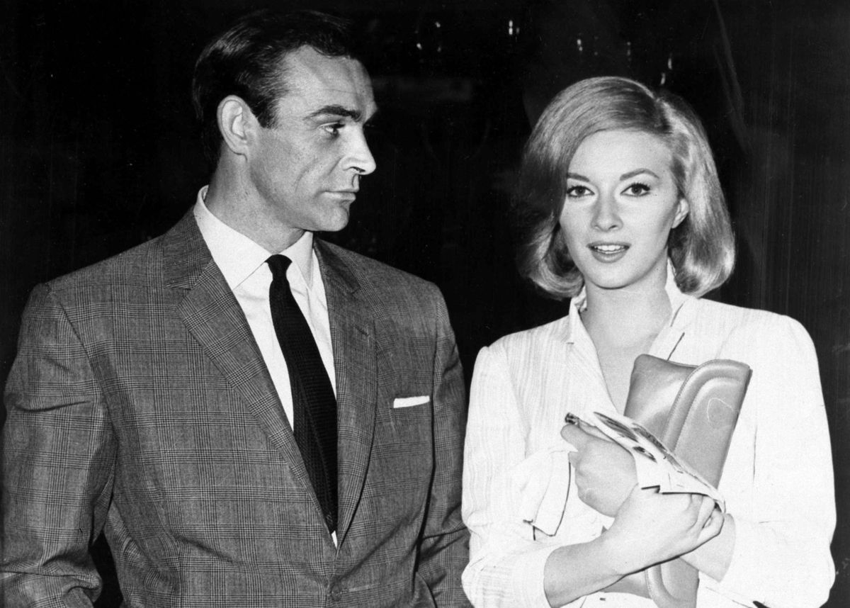 Sean Connery a talianska heerčka Daniela Bianchi.
