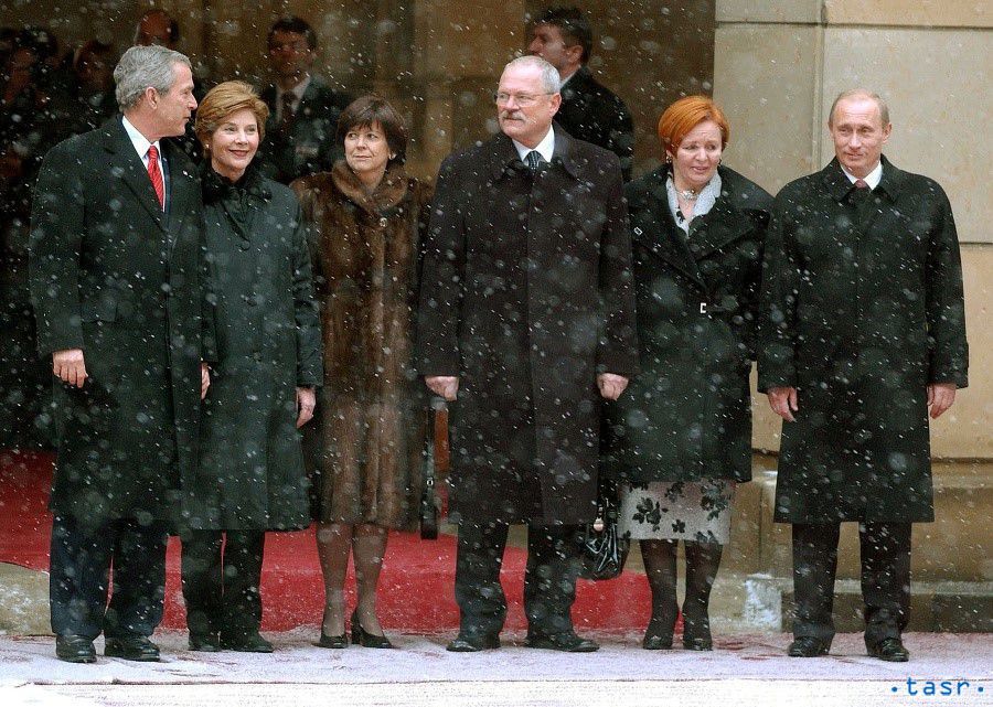 Prezidenti USA, Slovenska a Ruska spolu s...