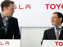 Akio Toyoda a Elon Musk