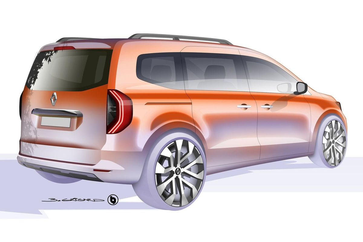 Zozadu nám Renault finálne Kangoo ešte...