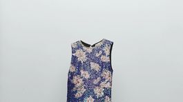 Dámske trblietavé šaty so vzorom Zara, predávajú sa za 199 eur. 