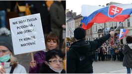 Protivládny protest v Košiciach bol pokojný