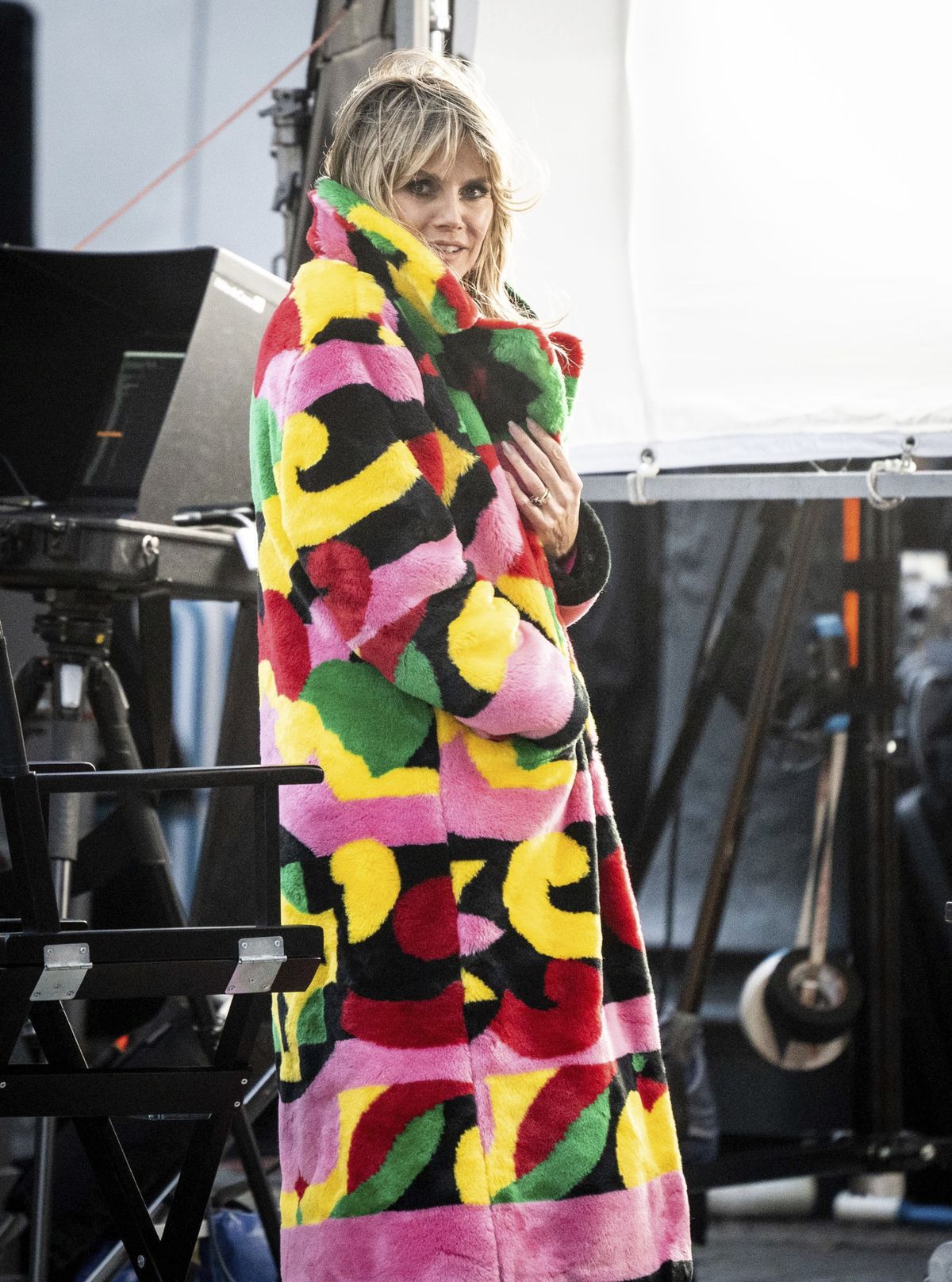 Bývalá modelka, televízna osobnosť Heidi Klum...