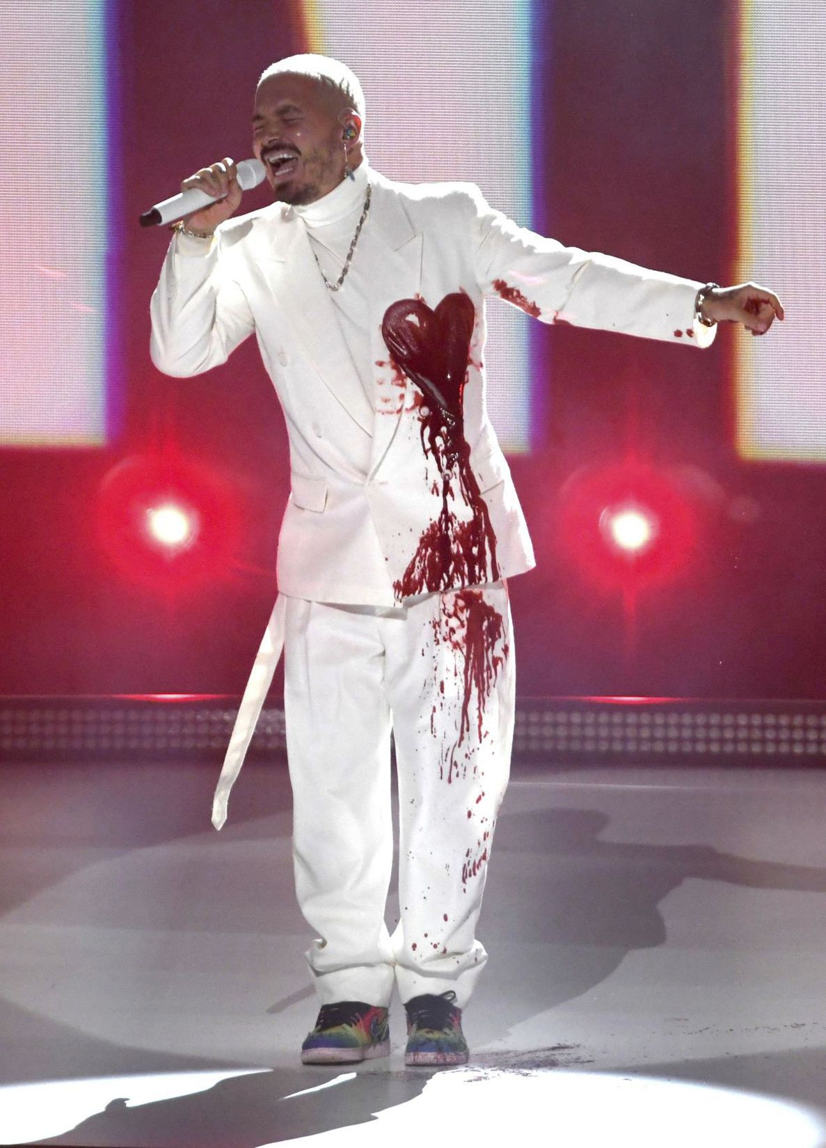 Reggaetonový spevák J Balvin vystúpil na...