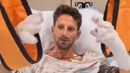 Bojoval proti nej, zachránila ho. Grosjean velebí svätožiaru okolo hlavy