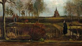 The-Parsonage-Garden Vincent van Gogh