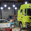 Scania - crash test elektrického kamióna