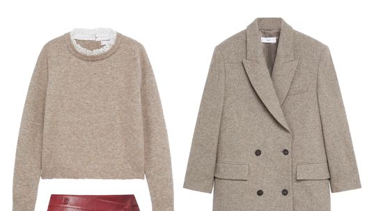 Kombinácia podľa značky Mango: Dámsky vlnený...