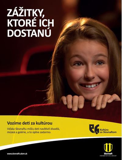 Slovnaft sa rozhodol podporiť kultúru aj...