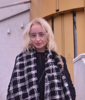 Poetka Dominika Moravčíková, víťazka ankety...