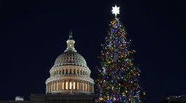 Vianočný strom, Capitol, Washington