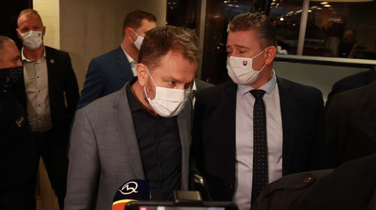 Rokovanie krízového štábu o lockdowne 8. 12. 2020.