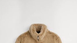 Dámska bunda z umelej kožušiny Zara, predáva sa za 69,95 eura. 