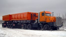 Tonar-7502 - ruský sibírsky ťahač