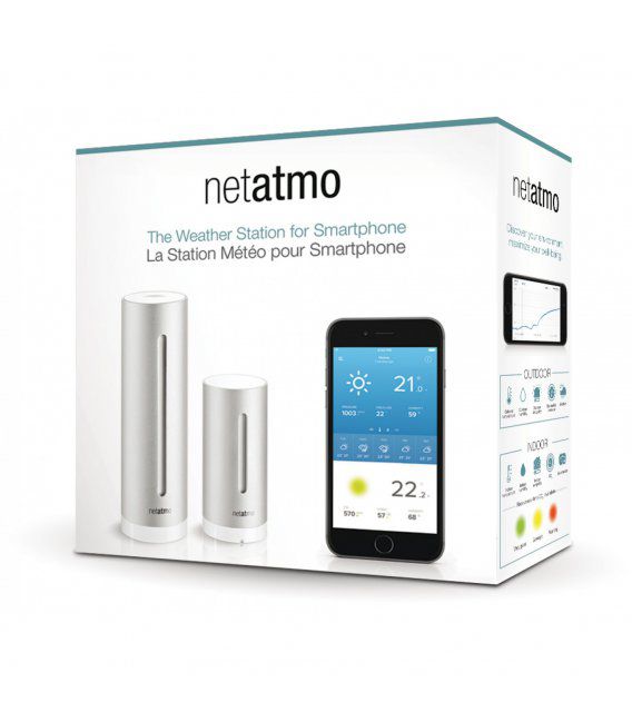 Domáca meteorologická stanica od firmy Netatmo.