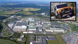 Daimler sa zbavuje fabriky v Hambachu. Smarty nahradí off-road Grenadier!