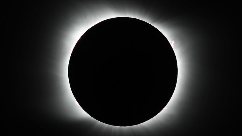 APTOPIX Argentina Eclipse