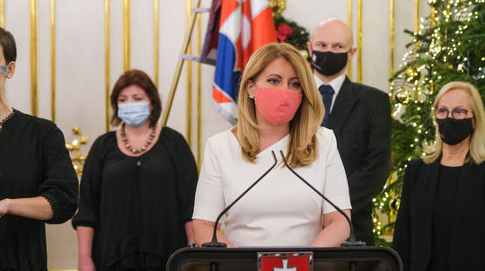 Zuzana Čaputová so slovenskými vedcami