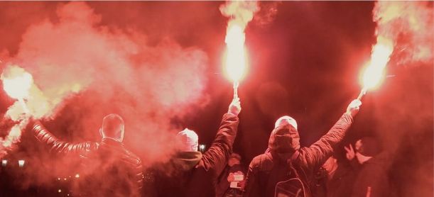 Záber z poľského filmu Moja krajina taká...