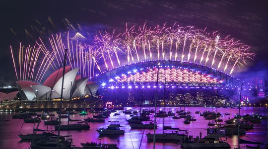 Nový rok privítali ako prví v Tichomorí, v Sydney nechýbal ohňostroj