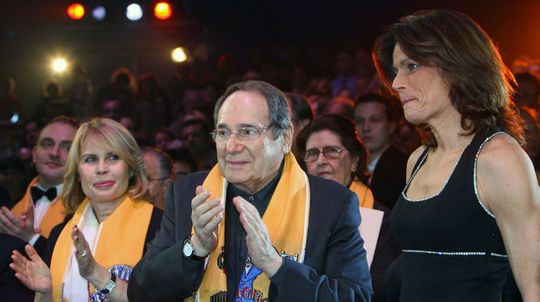 Monacká princezná Stephanie (vpravo), Robert...