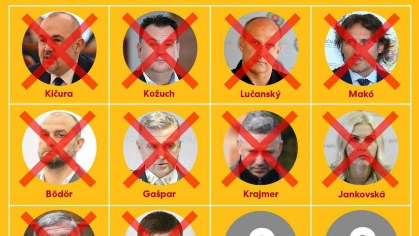 Takzvané pexeso Veroniky Remišovej (Za ľudí)....