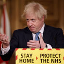 koronavírus, Británia, Boris Johnson