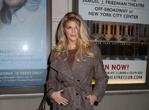 "Constellations" Broadway Opening Herečka Kirstie Alley na zábere z roku 2015.Night