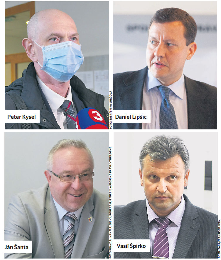 Kandidáti na post špeciálneho prokurátora.