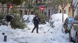 Španielsko, sneh, kalamita, Madrid