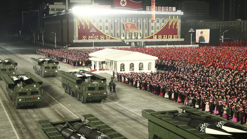 DPRK, parade
