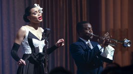 Speváčka a herečka Andra Day vo filme The United Stated vs. Billie Holiday. 